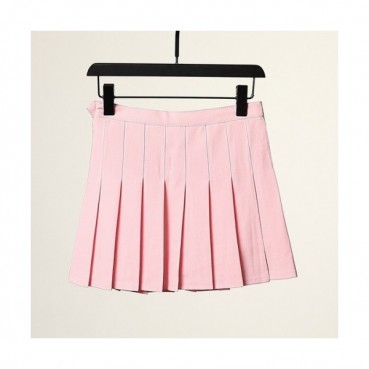 Thom Browne  Womens Classic Cotton Skirts Pink - 톰브라운 2021 여성 클래식 코튼 스커트 Thom01285x Size(0 