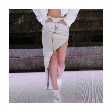 [알렉산더왕]Alexander wang 2020 Womens Modern Denim Long Skirts - 알렉산더왕 2020 여성 모던 데님 스커트 Ale0077x.Size(s 