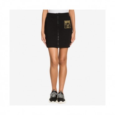 [프리미엄]Moschino 2020 Womens Logo Cotton Skirts - 모스키노 2020 여성 로고 코튼 스커트 Mos0076x.Size(s 