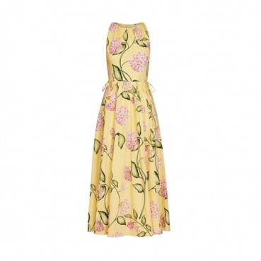 오스카 드 라 렌타 여성 주름 장식 미디 드레스 - Oscar De La Renta Womens Pleated Midi Dress 