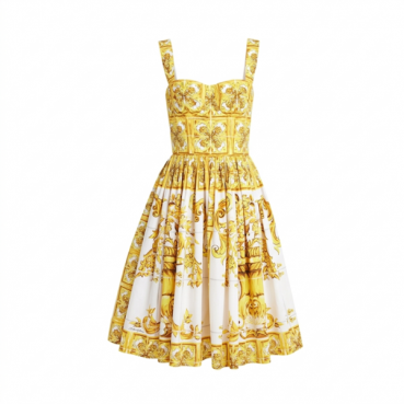 돌체앤가바나 여성 마졸리카 코르셋 드레스 - Dolce&Gabbana Womens Majolica Corset Dress 