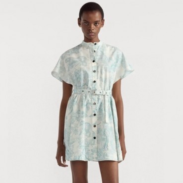 디올 여성 디올리비에라 쇼트 셔츠 드레스 - Dior Womens Dioriviera Short Shirt Dress 