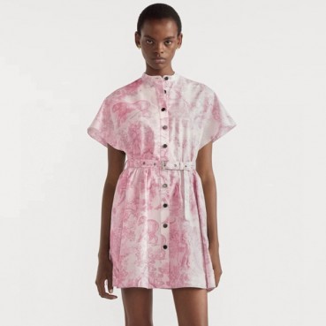 디올 여성 디올리비에라 쇼트 셔츠 드레스 - Dior Womens Dioriviera Short Shirt Dress 