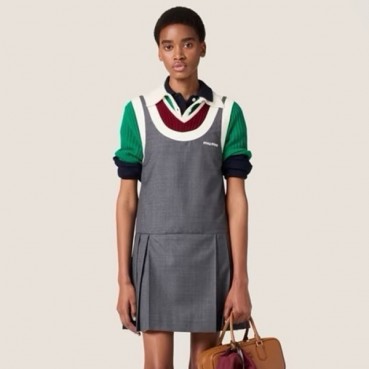 미우미우 여성 라운드 드레스 - Miumiu Womens Round Dress 
