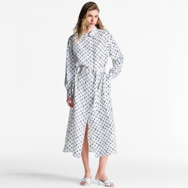 루이비통 여성 셔츠 원피스 - Louis vuitton Womens One