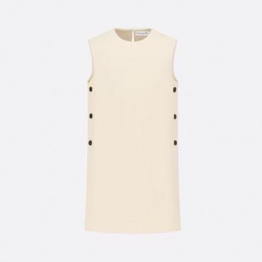 디올 여성 화이트 원피스 - Dior Womens White One