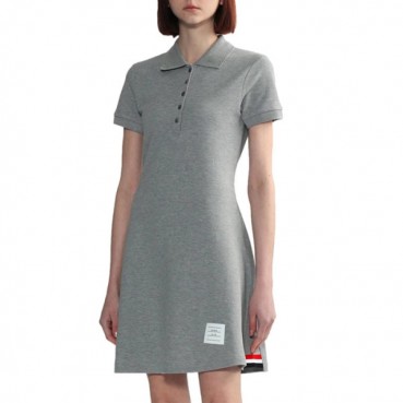 톰브라운 여성 그레이 원피스 - Thom Browne Womens Gray One
