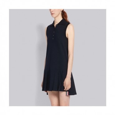 톰브라운 여성 네이비 원피스 - Thom Browne Womens Navy One