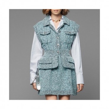 Chanel Ladies Trendy Tweed One-pieces 
