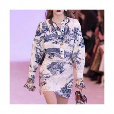 Chole Ladies Luxury Silk One-pieces 