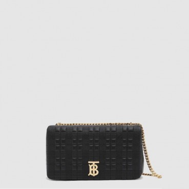 버버리 여성 롤라 미듐 퀄팅 숄더 백 - Burberry Womens Lola Medium Quilted Shoulder Bag 