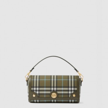 버버리 여성 탑 핸들 노트 백 - Burberry Womens Top Handle Note Bag 