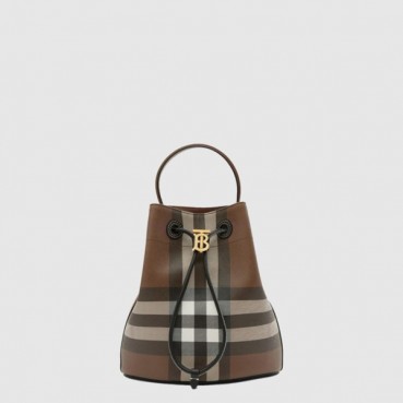 버버리 여성 TB 버킷 숄더 백 - Burberry Womens TB Bucket Shoulder Bag 