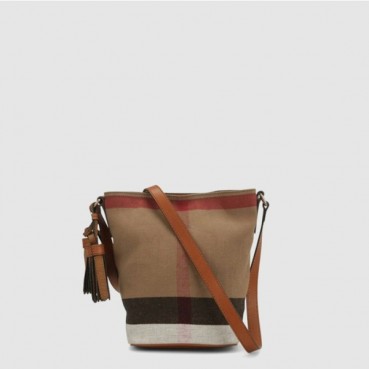 버버리 여성 애쉬비 호보 스몰 - Burberry Womens Ashby Hobo Small 