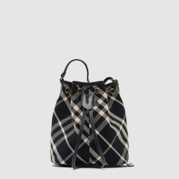 버버리 여성 체크 스트링 파우치 - Burberry Womens Check String Pouch 