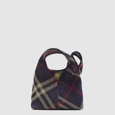 버버리 여성 스몰 체크 숄더백 - Burberry Womens Small Check Shoulder Bag 