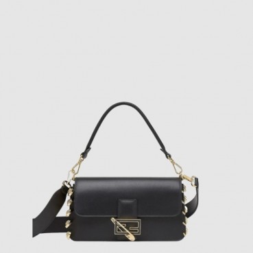 펜디 여성 바게트 브로치 숄더백 - Fendi Womens Baguette Brooch Shoulder Bag 